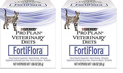 Purina Fortiflora Purina 840235149217 Fortiflora Nutritional Supplement for Cats (2 Pack)