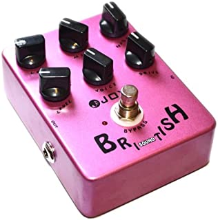 JOYO JF-16 British Sound Effects Pedal with Classic Brit-Rock Era Amp Simulator and Unique Voice Control