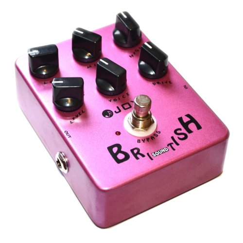 JOYO JF-16 British Sound Effects Pedal with Classic Brit-Rock Era Amp Simulator and Unique Voice Control