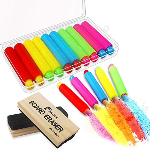 10 Pcs Colored Chalk Holder Chalk Clip