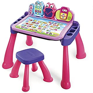 VTech Touch and Learn Activity Desk Deluxe, Pink