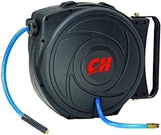 Campbell Hausfeld Air Hose Reel with Retractable 50 Foot Air Hose (AA602100)