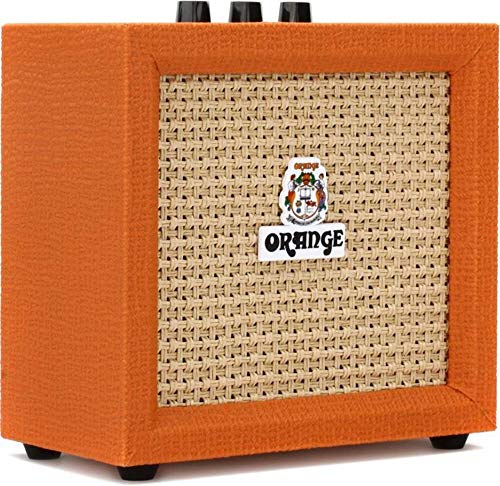 Orange Amplification Crush Mini 3-Watt Battery Powered Guitar Combo Amplifier (Orange)