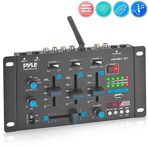 Wireless DJ Audio Mixer - Pyle