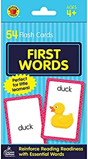 Carson Dellosa | First Words Flash Cards | Phonics, Preschool, 54ct