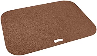 Diversitech Original Grill Mat - BBQ Floor Mat - Put Under Gas Grill, Fryer, Fire Pit - Protects Decks and Patios - 30 x 42 Inches - Rectangle - Brown