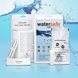 Watersafe Drinking Water Test Kit - World's Most Sensitive Lead Test - 10-Parameters Detected in Tap & Well Water, Water Filters - Easy Test Strips for Lead, Pesticides, Bacteria, Hardness, and More