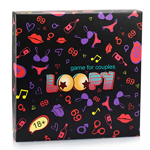 Game for Couples LOOPY - Date Night Box - Best of Couples Games and Couples Gifts - Improves Communication and Relationships