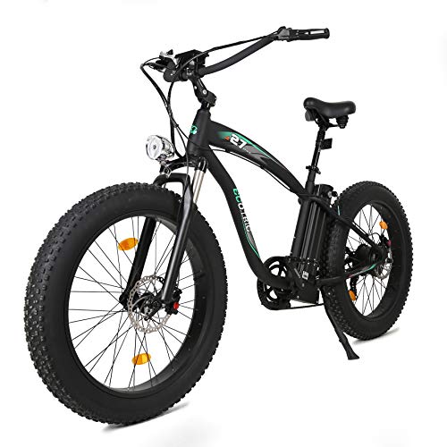 ECOTRIC Powerful Fat Tire Electric Bicycle 26