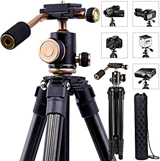 DSLR Travel Tripod, Portable Lightweight Camera SLR Ball Tripods