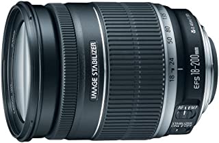 Canon EF-S 18-200mm f/3.5-5.6 IS Standard Zoom Lens for Canon DSLR Cameras