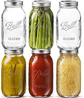 Ball Regular Mouth Mason Jar 32 oz, SEWENTA