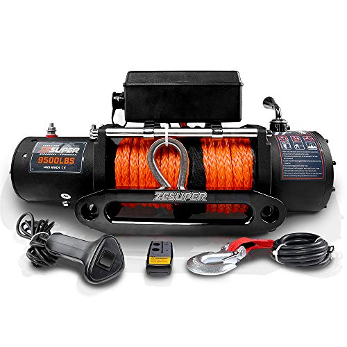 ZESUPER 9500-lb. Load Capacity Electric Winch Kit