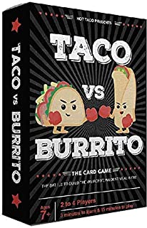 Taco vs Burrito - The Wildly Popular Surprisingly Strategic Card Game Created by a 7 Year Old