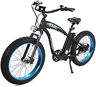 ECOTRIC Powerful Fat Tire Electric Bicycle 26