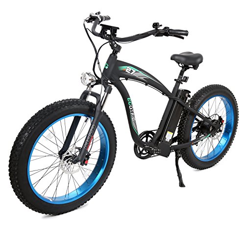 ECOTRIC Powerful Fat Tire Electric Bicycle 26