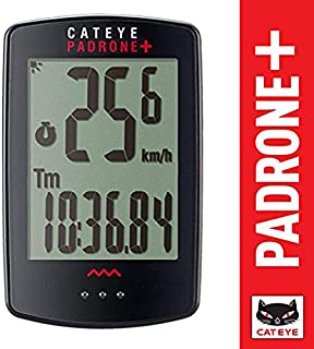 CAT EYE - Padrone Plus Wireless Bike Computer, Black