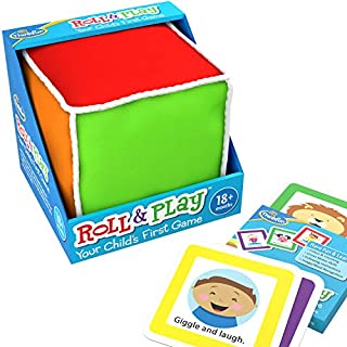 ThinkFun Roll and Play Game for Toddlers - Your Child's First Game! Award Winning and Fun Toddler Toy for Parents and Kids 18 Months and Older