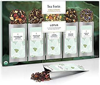 Tea Forte Single Steeps Loose Leaf Tea Sampler