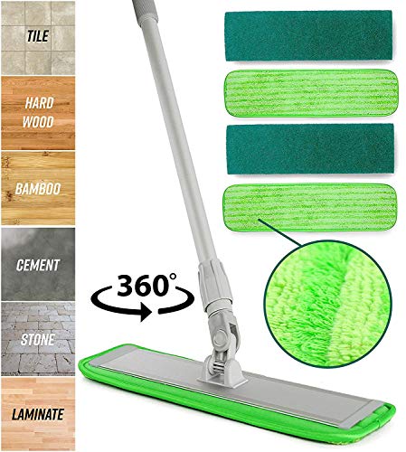 Microfiber Mop Floor Cleaning System