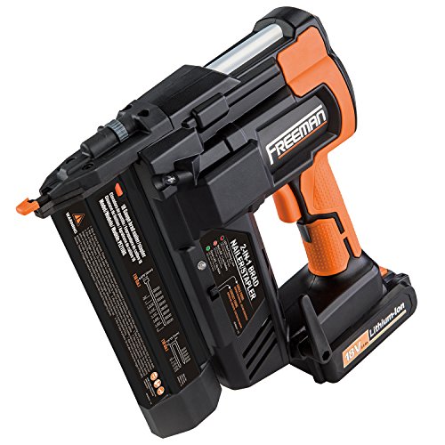 Freeman PE2118G 18 Volt 2-in-1 18 Gauge Cordless Nailer & Stapler