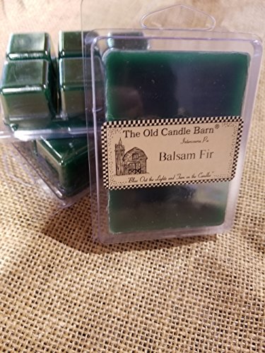 Old Candle Barn BALSAM FIR Wax Melts Set Of 3 ( 6-Cube Pack) Hand Poured - Perfect For Fall, Winter, Christmas, Or Everyday