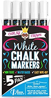 Liquid Chalk Marker Pen - White Dry Erase Marker - Chalk Markers for Chalkboard Signs