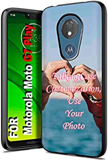 TalkingCase Personalize Custom TPU Cover for Motorola Moto g7 Play,REVVLRY,Your Image Here Your Picture, Light Weight,Ultra Flexible,Super Thin,Soft Touch,Photo-Quality Anti-Scratch, Designed in USA