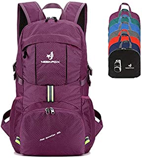 NEEKFOX Packable Lightweight Hiking Daypack 35L Travel Hiking Backpack, Ultralight Foldable Backpack for Women Men