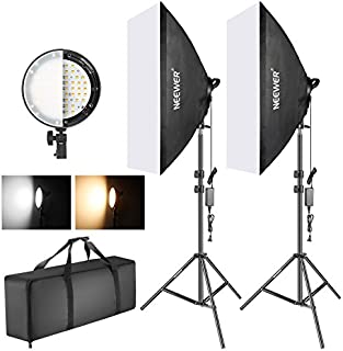 Neewer Photography Bi-color Softbox Lighting Kit