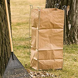 Bag Buddy Bag Holder - Versatile Metal Support Stand for 55 Gallon Plastic and Paper Contractor Bags - Use For Leaves, Yard Work, Laundry, Trash and More