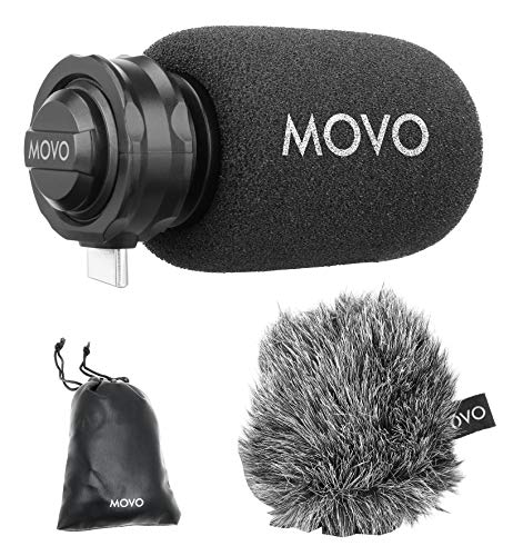 Movo TPM100 USB-C Microphone - Directional Stereo Cardioid Mic