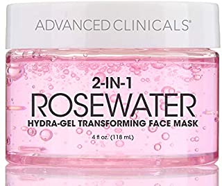 Advanced Clinicals Rosewater Mask