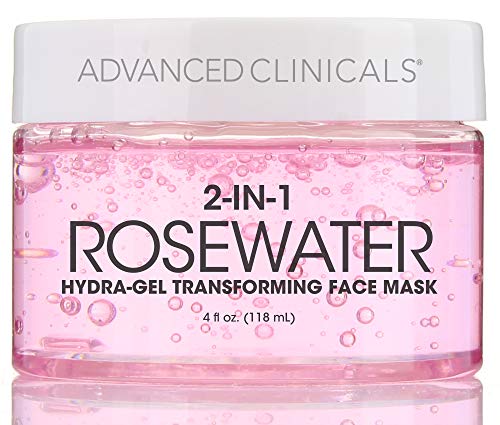 Advanced Clinicals Rosewater Mask