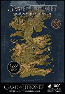 Dark Horse Deluxe Game of Thrones: Map of Westeros 1, 000Piece Puzzle