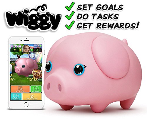 Wiggy Piggy Bank (Pink)