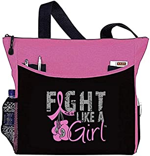 Fight Like a Girl Boxing Glove Tote Bag