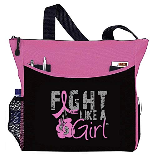 Fight Like a Girl Boxing Glove Tote Bag