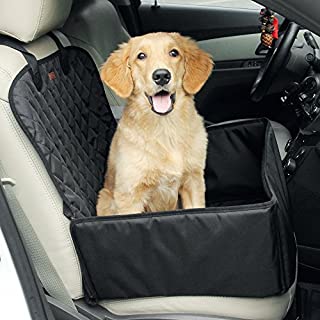 amorus 2-in-1 Dog Car Seat Cover Pet Car Hammock