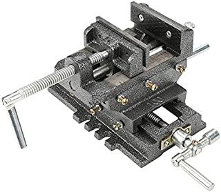 Drill Press Vice, 4 inches Cross Slide Drill Press Vise Metal Milling Vice Holder Clamping Tool