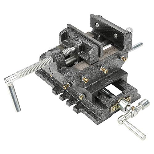 Drill Press Vice, 4 inches Cross Slide Drill Press Vise Metal Milling Vice Holder Clamping Tool