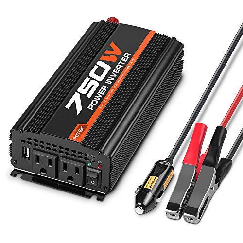 POTEK 750W Car Power Inverter