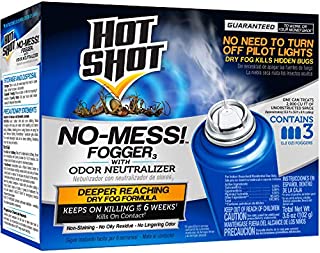 Hot Shot HG-20177 No Mess! Fogger, Aerosol, 3/1.2-Ounce, Model:100047495