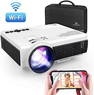 VANKYO Leisure 3W Mini Projector with Synchronize Smartphone Screen, 3600L Portable WiFi Projector Supports 1080P for iOS/Android Devices, Compatible with TV Stick, PS4, HDMI for Home & Outdoor