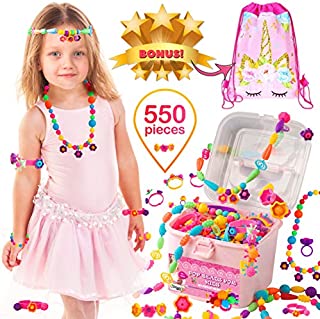 Orian Pop Beads Jewelry Making Kit for Kids