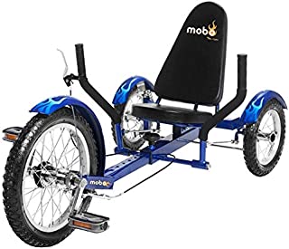 Mobo Triton Recumbent Trike. Kids 3-Wheel Bike. Youth Cruiser Tricycle