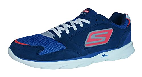 Skechers Go Run Sonic Victory Mens Running Sneakers/Shoes - Navy-Navy-10.5