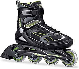 Bladerunner by Rollerblade Advantage Pro XT Men's Adult Fitness Inline Skate, Black and Green, Inline Skates, 11