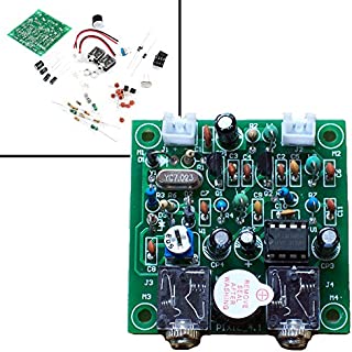 Qianson Shortwave Transmitter Receiver HAM Radio 40M CW Version 4.1 7.023-7.026MHz QRP Pixie Kits DIY with Buzzer Transceiver