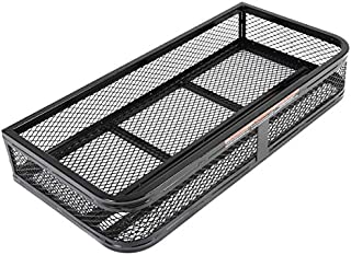 Toolsempire Universal Front ATV Hd Steel Cargo Basket Rack Luggage Carrier